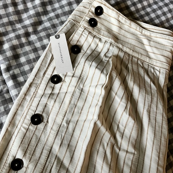 Anthro wide leg linen pant - Picture 8 of 8